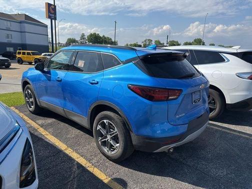 Blue 2024 Chevrolet Blazer LT