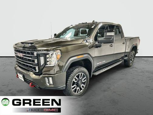 Green 2022 GMC Sierra 2500 AT4