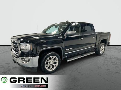 Black 2018 GMC Sierra 1500 SLT