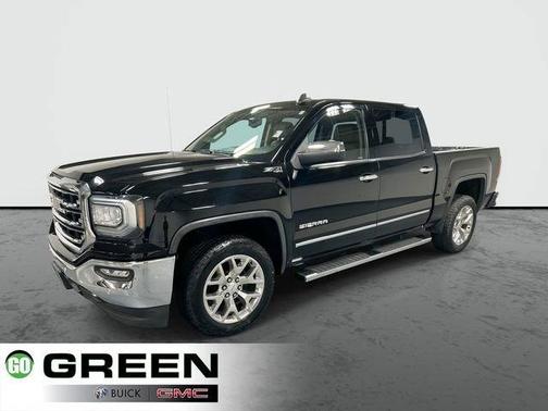 Black 2018 GMC Sierra 1500 SLT