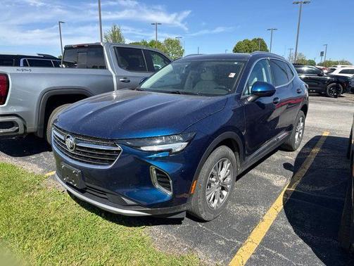 Blue 2023 Buick Envision Preferred