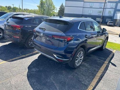 Blue 2023 Buick Envision Preferred