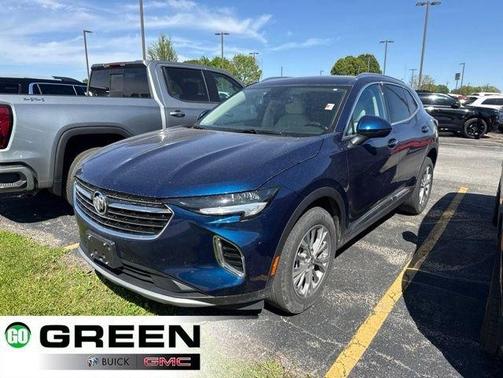 Blue 2023 Buick Envision Preferred