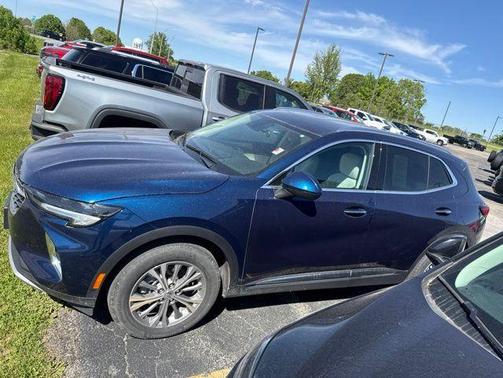 Blue 2023 Buick Envision Preferred
