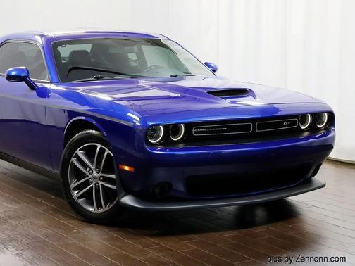 Blue 2019 Dodge Challenger GT