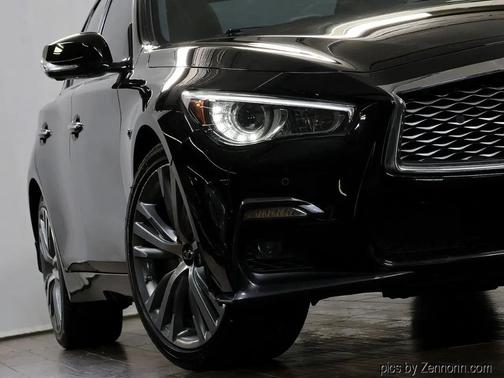 Black 2021 INFINITI Q50 3.0t SENSORY