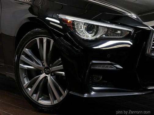 Black 2021 INFINITI Q50 3.0t SENSORY