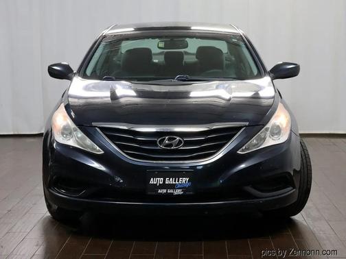 Blue 2011 Hyundai SONATA GLS