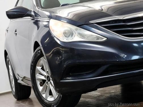 Blue 2011 Hyundai SONATA GLS