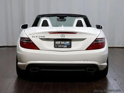 White 2014 Mercedes-Benz SLK-Class SLK 250