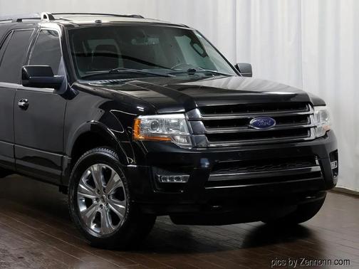 Black 2015 Ford Expedition EL Limited
