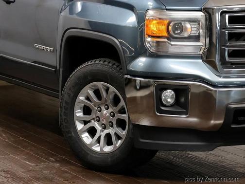Blue 2014 GMC Sierra 1500 SLE