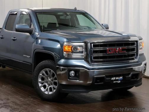 Blue 2014 GMC Sierra 1500 SLE