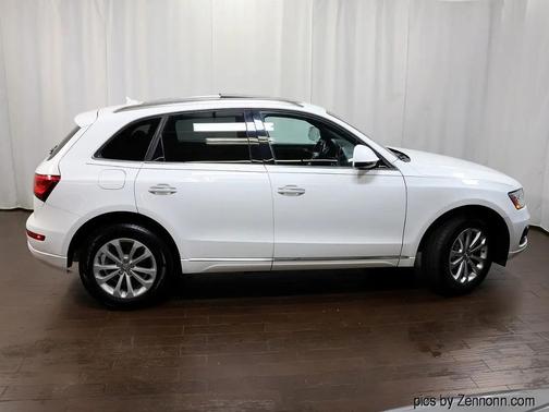 White 2016 Audi Q5 2.0T Premium