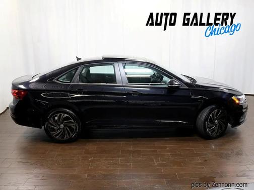 Black 2019 Volkswagen Jetta 1.4T SEL Premium