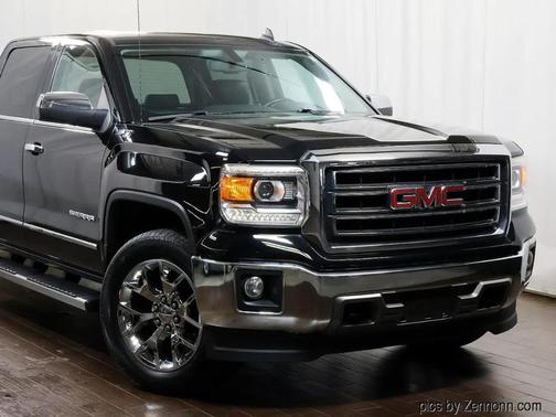 Black 2015 GMC Sierra 1500 SLT