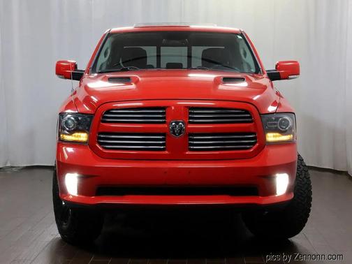 Red 2013 RAM 1500 Sport