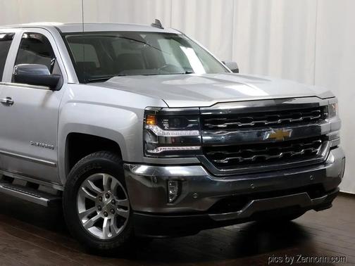 Silver 2017 Chevrolet Silverado 1500 LTZ