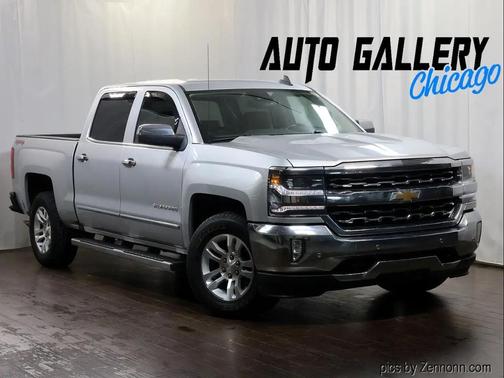 Silver 2017 Chevrolet Silverado 1500 LTZ