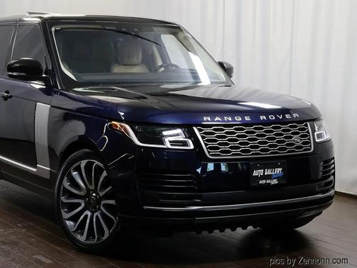 Blue 2018 Land Rover Range Rover 3.0L Supercharged HSE