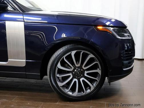 Blue 2018 Land Rover Range Rover 3.0L Supercharged HSE