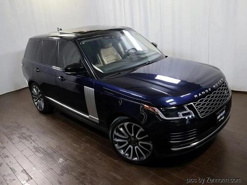 Blue 2018 Land Rover Range Rover 3.0L Supercharged HSE