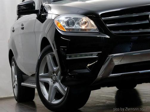 Black 2015 Mercedes-Benz M-Class 4MATIC