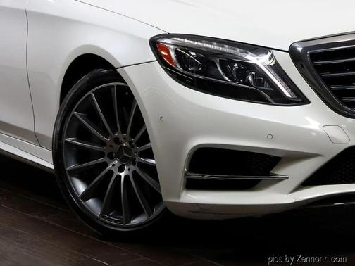 Pearl White 2016 Mercedes-Benz S-Class 4MATIC