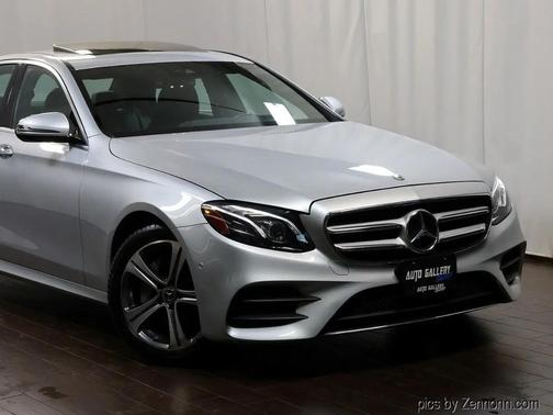 Silver 2017 Mercedes-Benz E-Class 4MATIC
