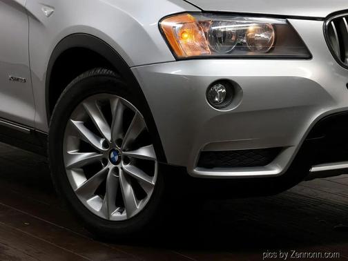 Silver 2014 BMW X3 xDrive28i
