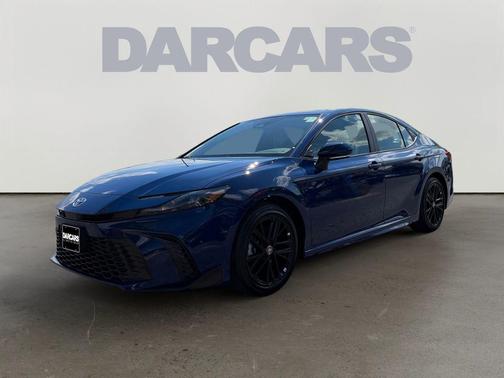 Blue 2025 Toyota Camry SE