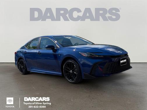 Blue 2025 Toyota Camry SE