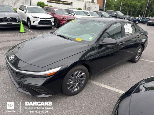 Abyss Black 2024 Hyundai ELANTRA SEL