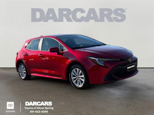 Finish Line Red 2025 Toyota Corolla SE