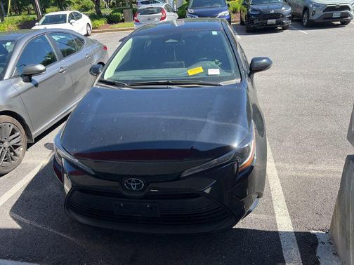 Midnight Black Metallic 2025 Toyota Corolla LE