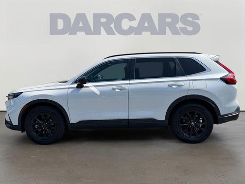 Platinum White 2025 Honda CR-V Hybrid Sport AWD