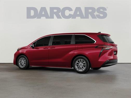 Ruby Flare Pearl 2026 Toyota Sienna LE