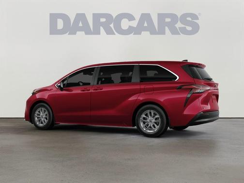 Ruby Flare Pearl 2026 Toyota Sienna LE