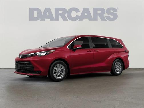 Ruby Flare Pearl 2026 Toyota Sienna LE