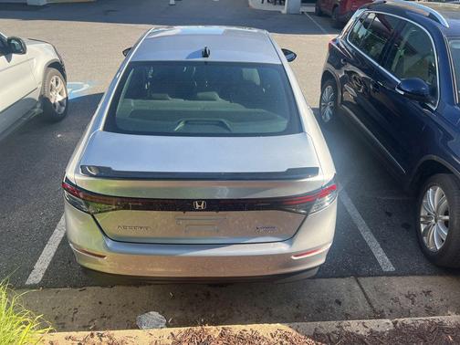 Solar Silver Metallic 2024 Honda Accord Hybrid Sport