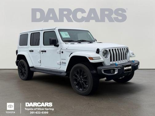 Bright White Clearcoat 2023 Jeep Wrangler 4xe Sahara