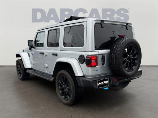 Silver Zynith Clearcoat 2023 Jeep Wrangler 4xe Sahara