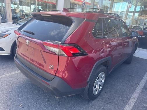 Ruby Flare Pearl 2021 Toyota RAV4 LE
