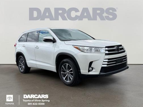 Blizzard Pearl 2018 Toyota Highlander XLE