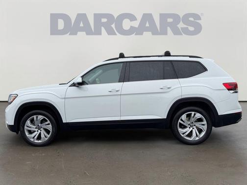 Pure White 2023 Volkswagen Atlas 3.6L SE w/Technology