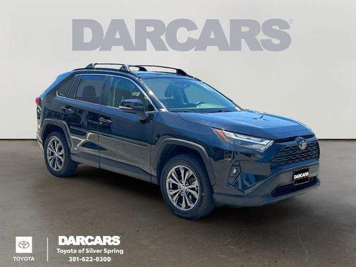 Midnight Black Metallic 2022 Toyota RAV4 Hybrid XLE Premium