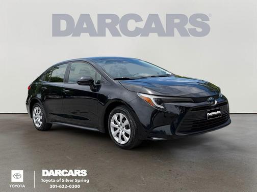 Midnight Black Metallic 2023 Toyota Corolla Hybrid LE