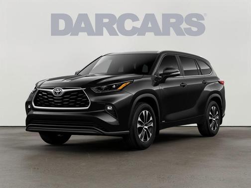Midnight Black 2026 Toyota Highlander Hybrid XLE