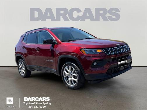 Velvet Red Pearlcoat 2022 Jeep Compass Latitude Lux