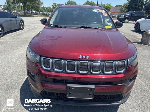 Velvet Red Pearlcoat 2022 Jeep Compass Latitude Lux